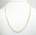 10k yellow gold franco box chain 18-30 inch 2.2mm