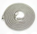 10k white gold franco chain 18-36 inch 2.2mm