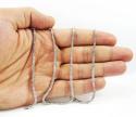 10k white gold franco chain 18-36 inch 2.2mm