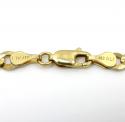 10k yellow gold cuban bracelet 8.5 inch 4.75mm 