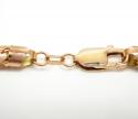 10k rose gold franco chain 40 inch 5.5mm