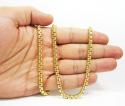 14k yellow gold italian box chain 20-30 inch 5mm