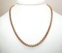 14k rose gold box link chain 18-30 inch 5mm