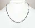 14k white gold box link chain 16-30 inch 3.5mm