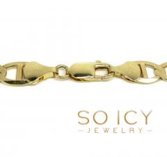 10k yellow gold solid mariner link chain 20-30 inch 9.3mm