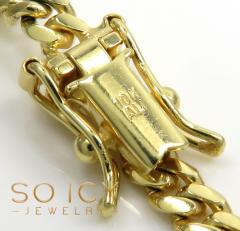 10k yellow gold miami chain 18-26 inch 4.2mm