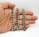 925 sterling silver miami link chain 20-26 inch 10.5mm
