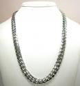 925 sterling silver miami link chain 32 inch 10.2mm