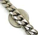 925 sterling silver miami link chain 34 inch 11.3mm
