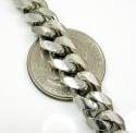 925 sterling silver miami link chain 20-26 inch 9.7mm