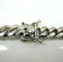 925 sterling silver miami link chain 20-36 inch 9.7mm