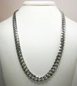 925 sterling silver miami link chain 20-26 inch 9.7mm
