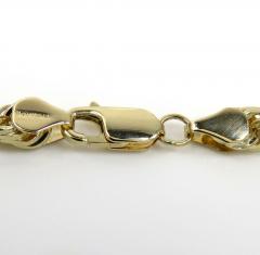 10k yellow gold solid rope chain 20-26 inch 6mm