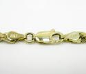 10k yellow gold solid rope chain 18-30 inch 4mm