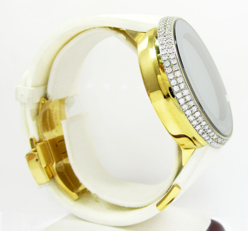 Mens diamond igucci digital grammy edition watch 2.00ct