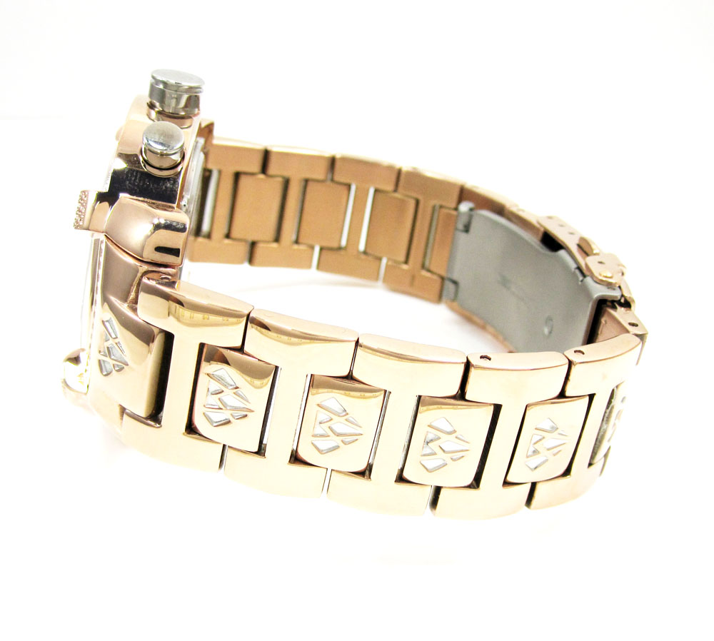 Mens aqua master stainless steel diamond watch 0.20ct - Image 4