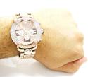 Mens aqua master stainless steel diamond watch 0.20ct