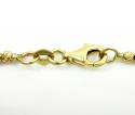 14k solid gold diamond cut ball chain 20 inch 2.5mm