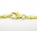 14k solid yellow gold franco chain 18-24 inch 1.5mm