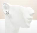 10k gold diamond cube earrings 0.20ct