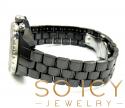 Ladies techno jpm black ceramic diamond watch 1.25ct