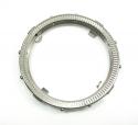Mens original breitling white stainless steel diamond bezel 1.61ct