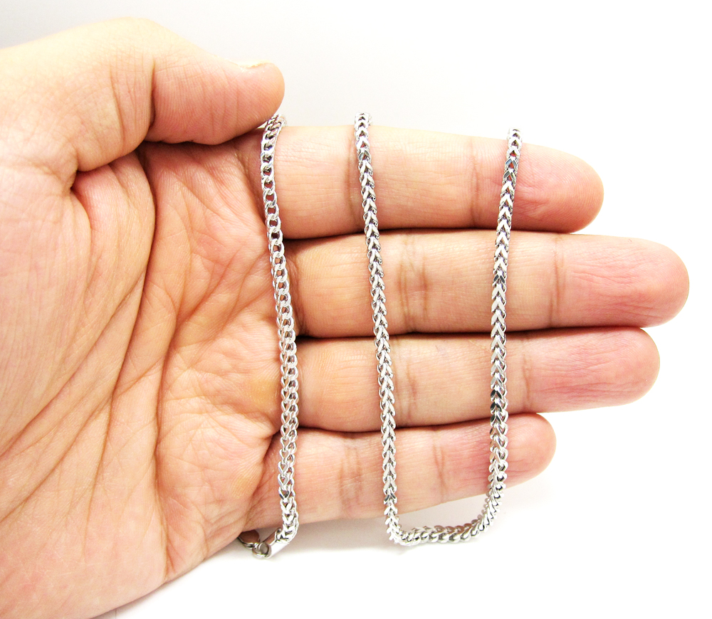 10K White Gold Chain, 10K White Gold Mens Diamond Cuban Chain 38.16 ct - Mr ... - Shop with afterpay on eligible items.