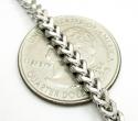 Mens 10k white gold franco chain 18-24 inch 3.50mm