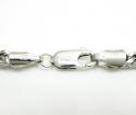 Mens 10k white gold franco chain 18-24 inch 3.50mm