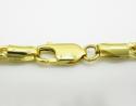 14k solid yellow gold wheat link chain 18 inch 2.5mm