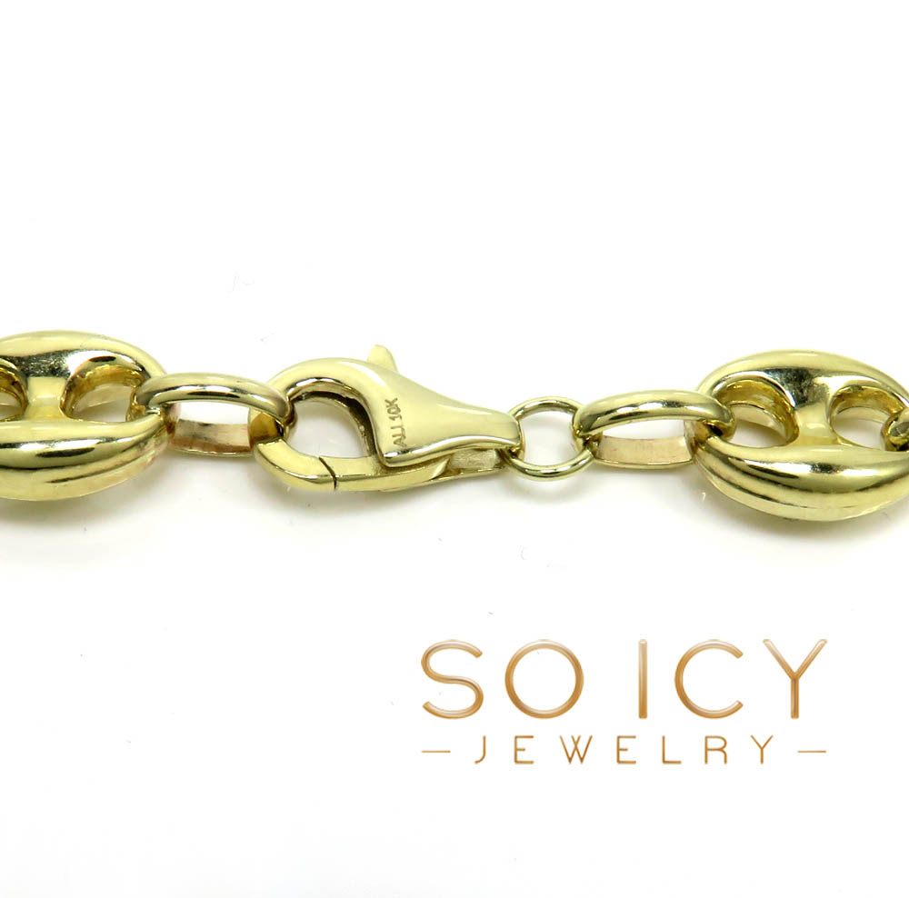 10k yellow gold gucci link chain 22-36 inch 11mm  - Image 3