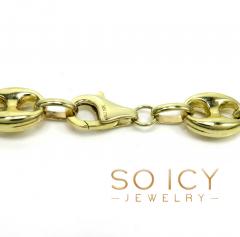 10k yellow gold gucci link chain 22-36 inch 11mm