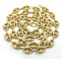 10k yellow gold gucci link chain 20-26 inch 9.00mm