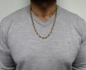10k yellow gold gucci link chain 20-30 inch 9.00mm 