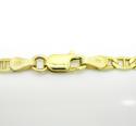 10k yellow gold mariner bracelet 8 inch 3.5mm