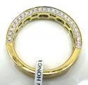 18k gold diamond unisex wedding band ring 1.32ct