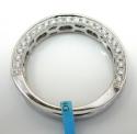 18k gold diamond unisex wedding band ring 1.32ct 