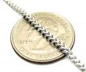 10k white gold franco box chain 18-26 inch 2mm