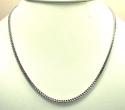 10k white gold franco box chain 18-26 inch 2mm