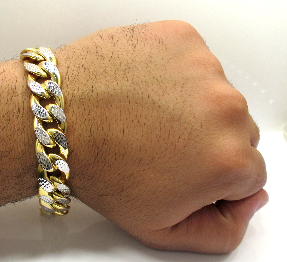15mm cuban bracelet Clearance