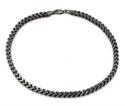 10k black gold franco bracelet 8.50 inch 3.2mm