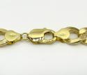 10k yellow gold thick cuban chain 26 inch 10.6mm