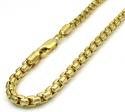 10k yellow gold venetian box bracelet 8 inch 3.5mm