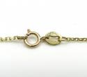 10k yellow gold skinny cable chain 16-20 inch 1mm