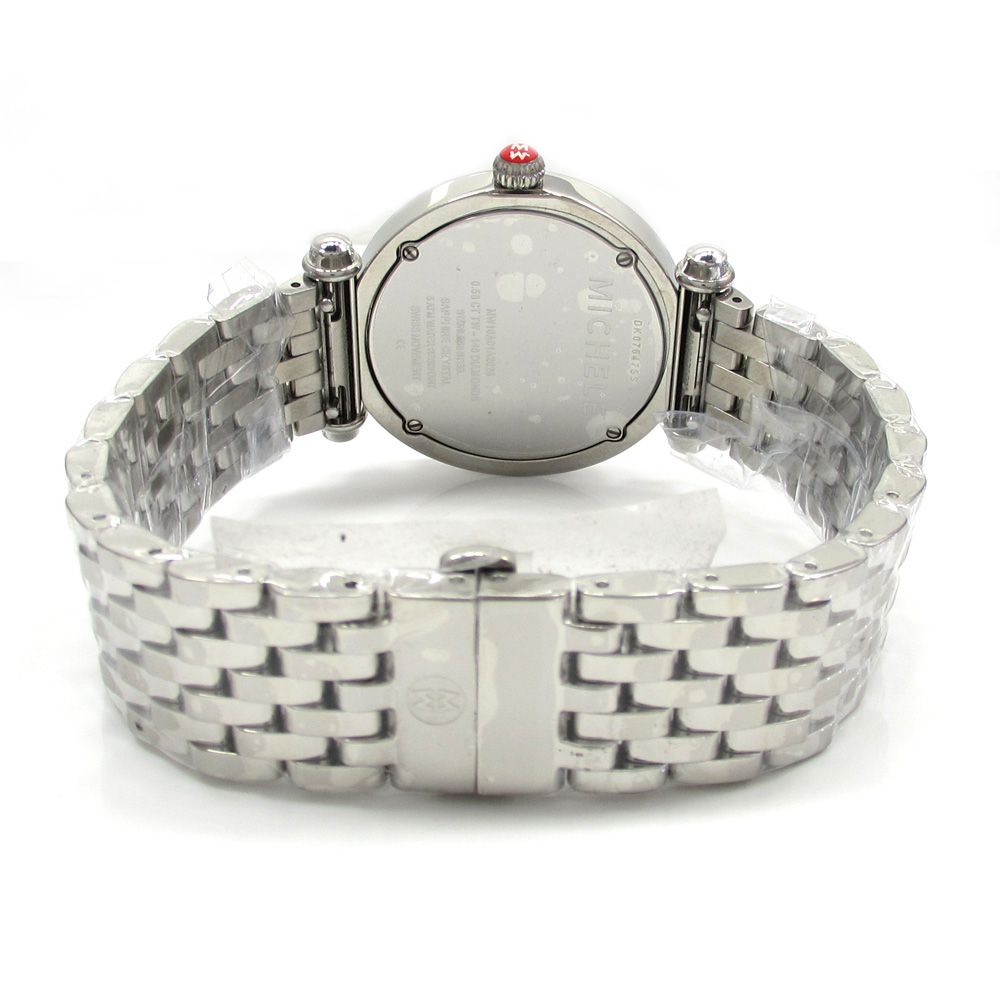 Ladies michele women's caber diamond stainless steel watch mw16a01a2025