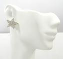10k yellow gold fancy diamond star earrings 0.53ct