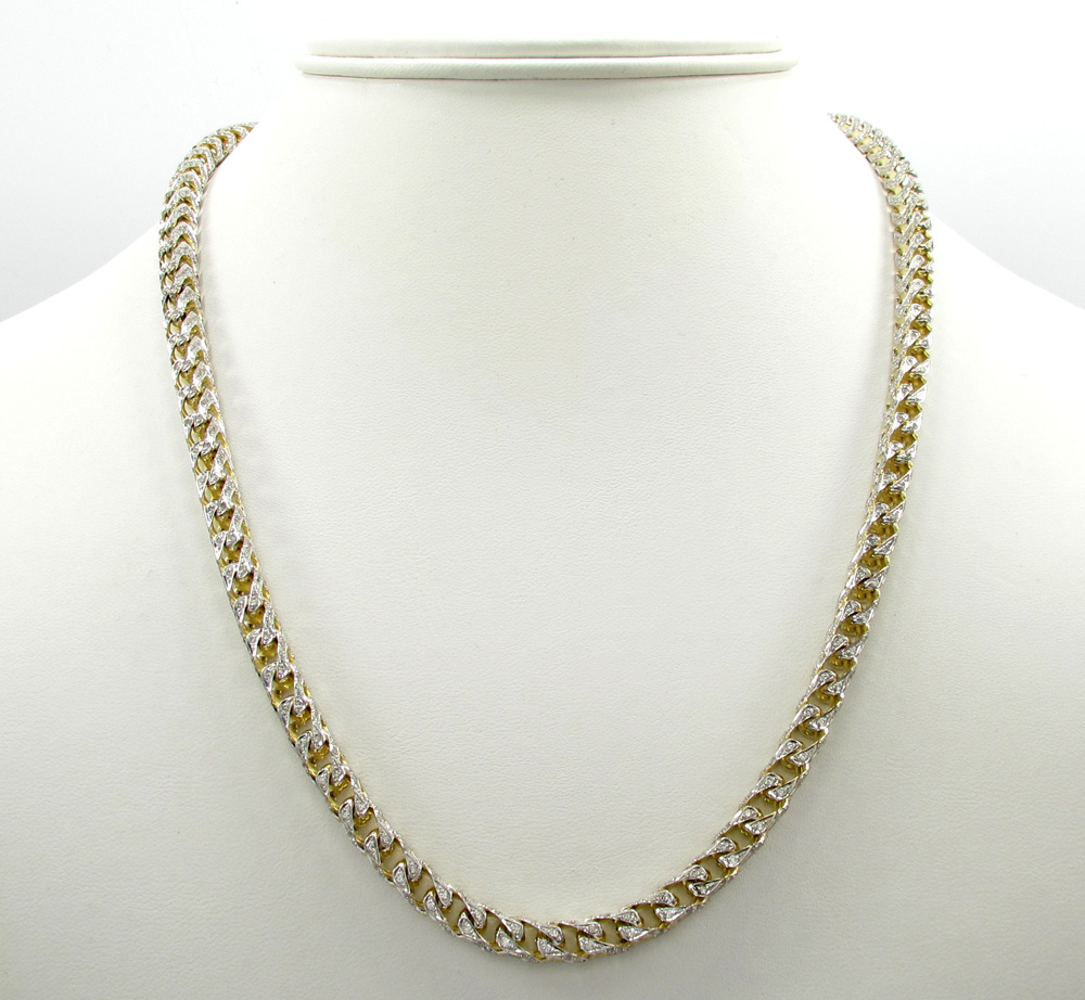 Two tone franco chain Outlet