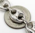 Sterling silver gucci puff chain 30 inch 12.3mm