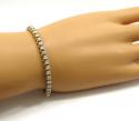 Ladies 14k yellow or white gold tennis bracelet 7 inch 5mm 2.35ct