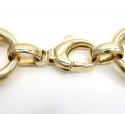 10k yellow gold xxl gucci puff chain 30 inches 45mm